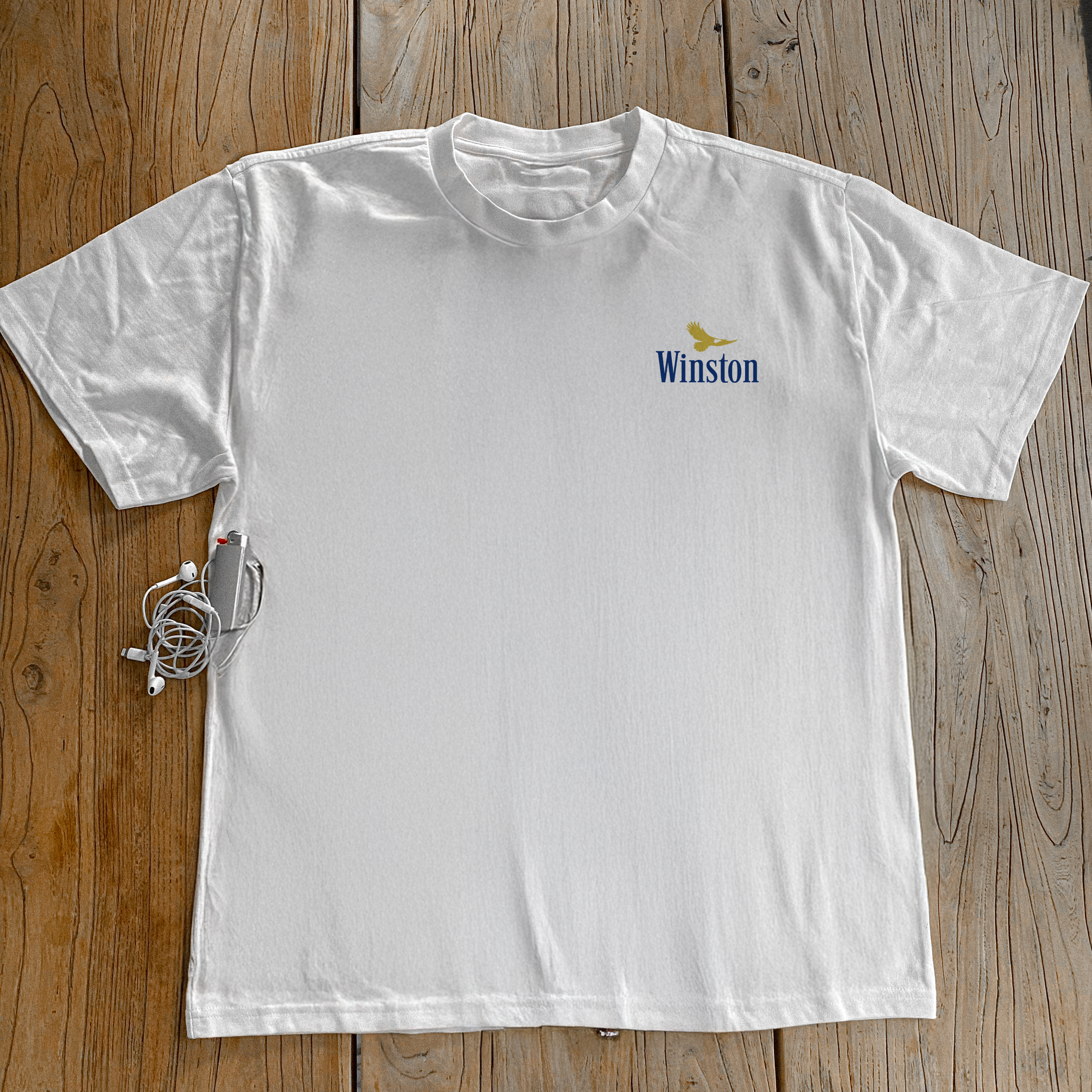 'WINSTON LIGHTS' HOT AIR BALLOON HEAVY WHITE TEE Hoodie, Sweatshirt | ZylaModa.com (Image 2)