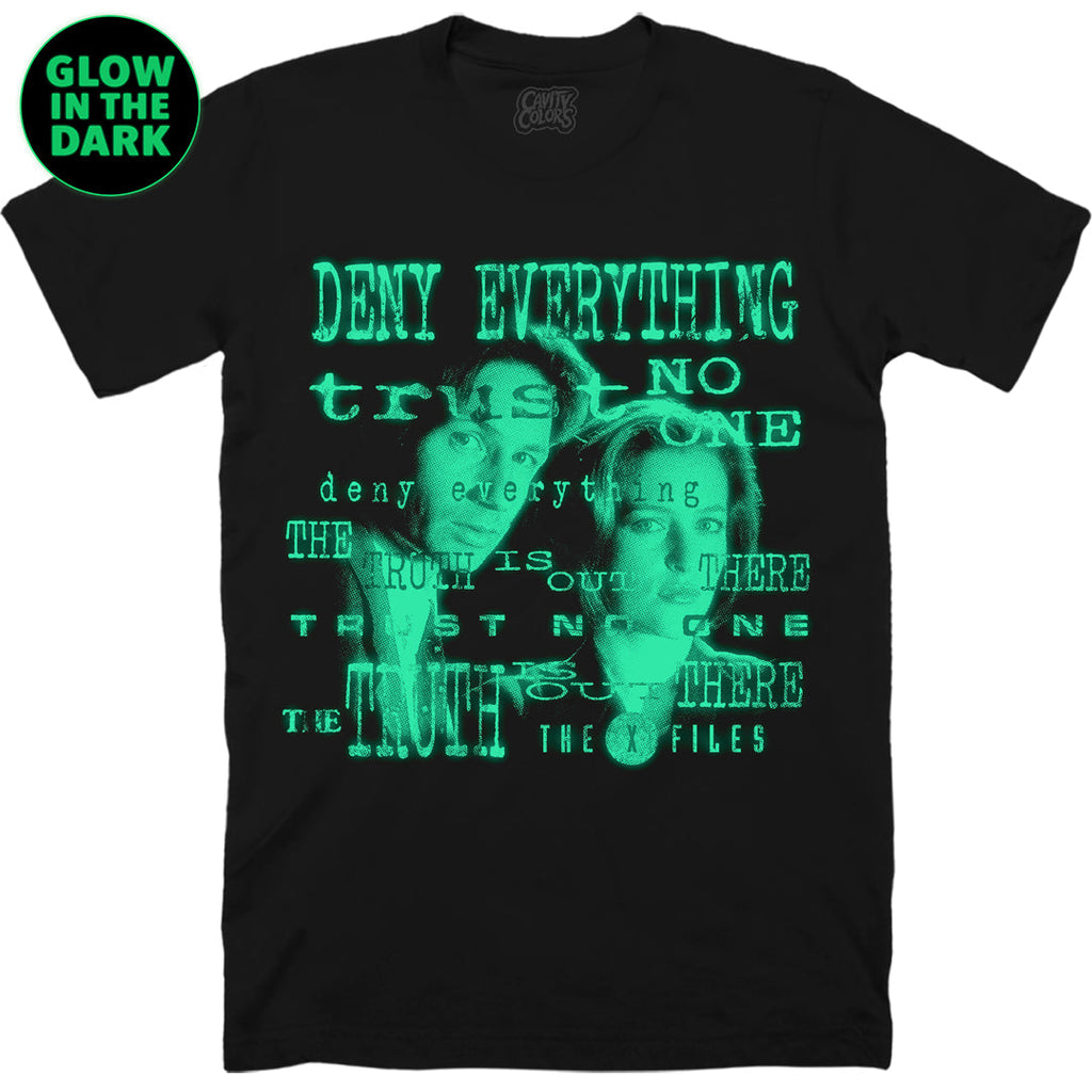 X-FILES: THE TRUTH IS OUT THERE - T-SHIRT (GLOW IN THE DARK) Hoodie, Sweatshirt | ZylaModa.com (Image 1)