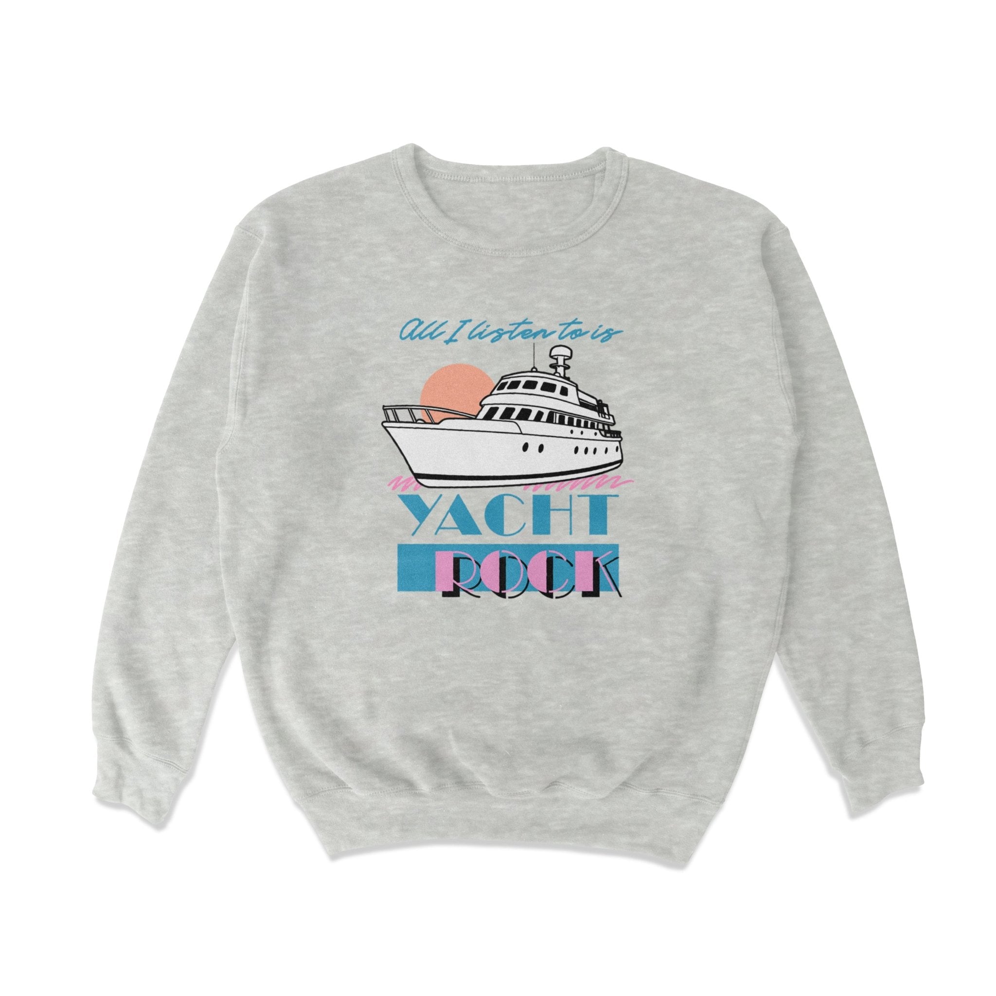 Yacht Rock Crewneck Sweatshirt T-Shirts, Hoodie | ZylaModa.com (Image 5)