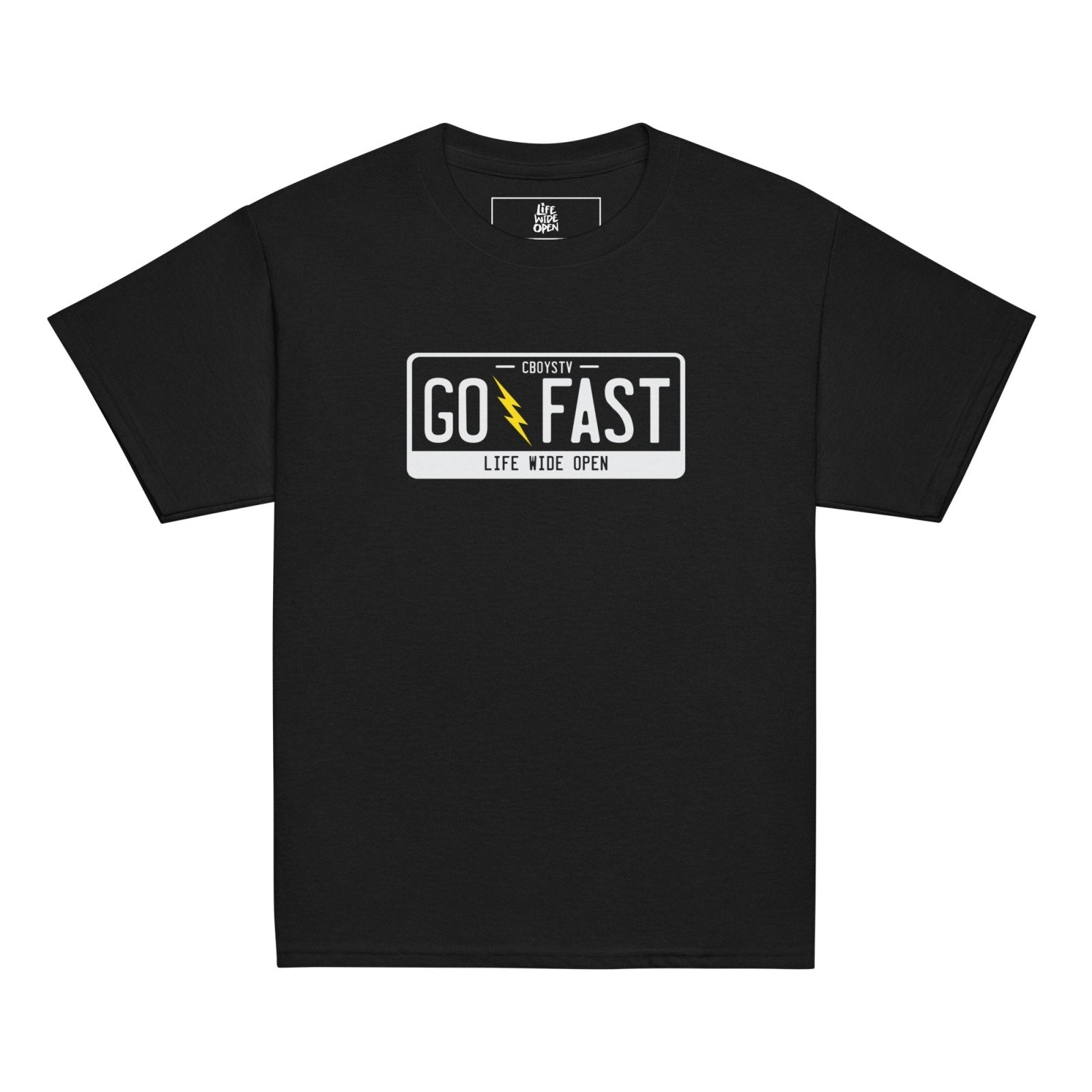 Youth Go Fast Tee Hoodie, Sweatshirt | ZylaModa.com (Image 2)