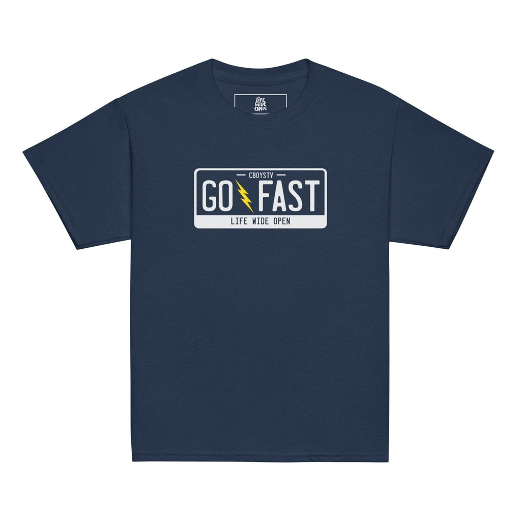 Youth Go Fast Tee Hoodie, Sweatshirt | ZylaModa.com (Image 3)