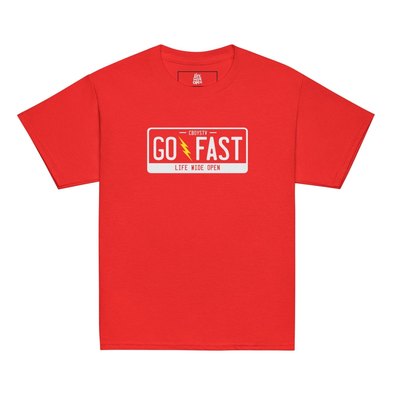 Youth Go Fast Tee Hoodie, Sweatshirt | ZylaModa.com (Image 4)
