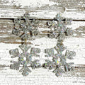 zDouble Snowflake Shimmer Earrings T-Shirts, Hoodie, Sweatshirt | ZylaModa.com