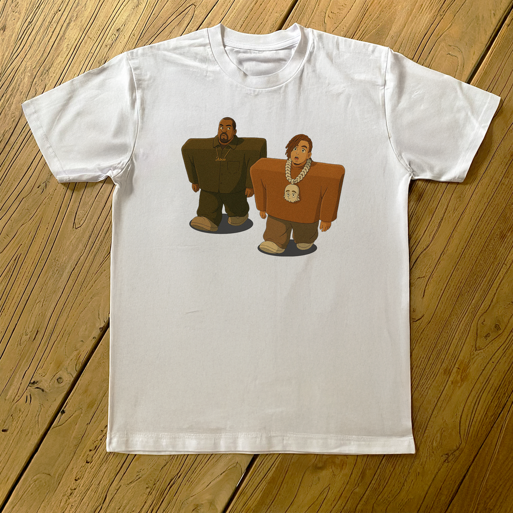 'YE AND PUMP' LOVE IT HEAVYWEIGHT WHITE T-SHIRT Hoodie, Sweatshirt | ZylaModa.com (Image 1)