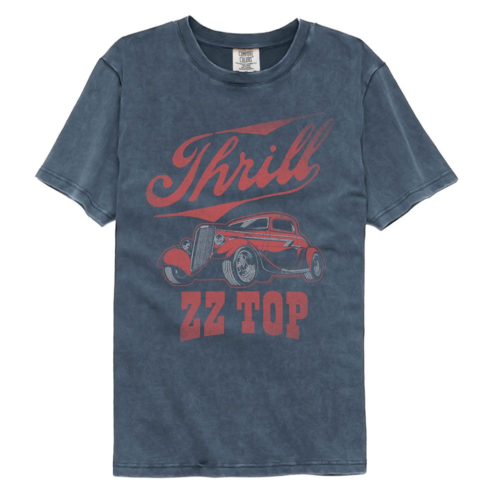 Zz Top Thrill Comfort Colors T-Shirt Hoodie, Sweatshirt | ZylaModa.com